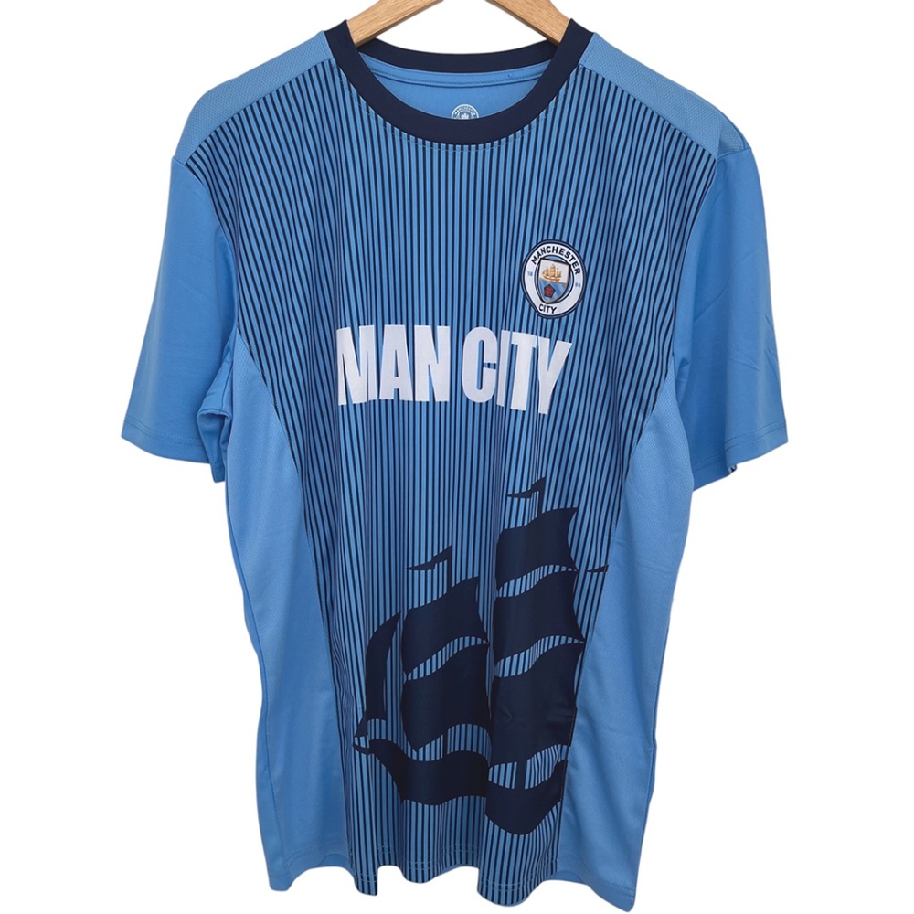 NWT Manchester City Football Club Men's Shirt Large Man City FC